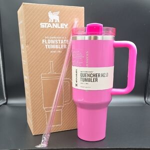 Stanley Pink Flowstate Tumbler